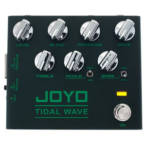 Joyo R-30 Tidal Wave Bass Guitar Preamp Overdrive Guitar Effect Pedal | Zoso Music Sdn Bhd