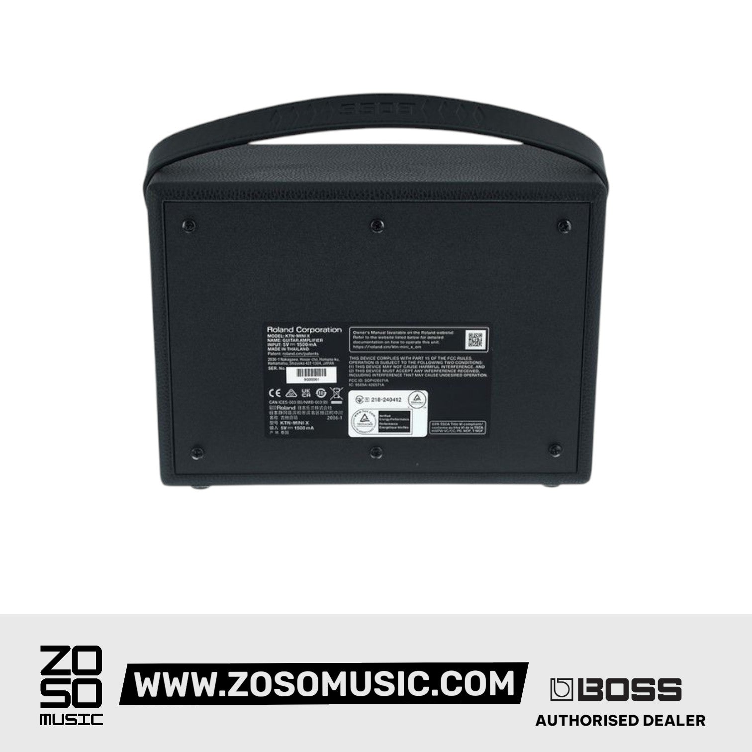Boss Katana-Mini X 10-watt 1 x 5-inch Portable Guitar Amplifier |  BOSS |  AMPLIFIER-ELECTRIC |  Zoso Music