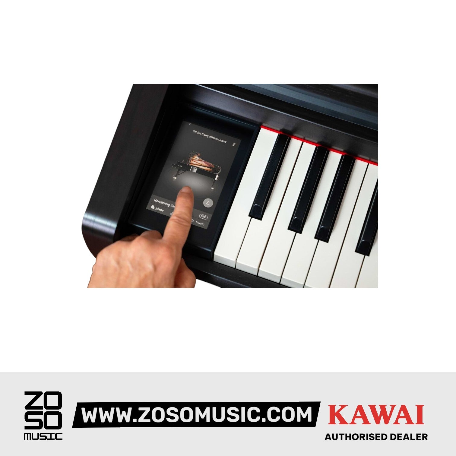 Kawai CA701 88-key Digital Piano - Black |  KAWAI |  PIANO-DIGITAL |  Zoso Music