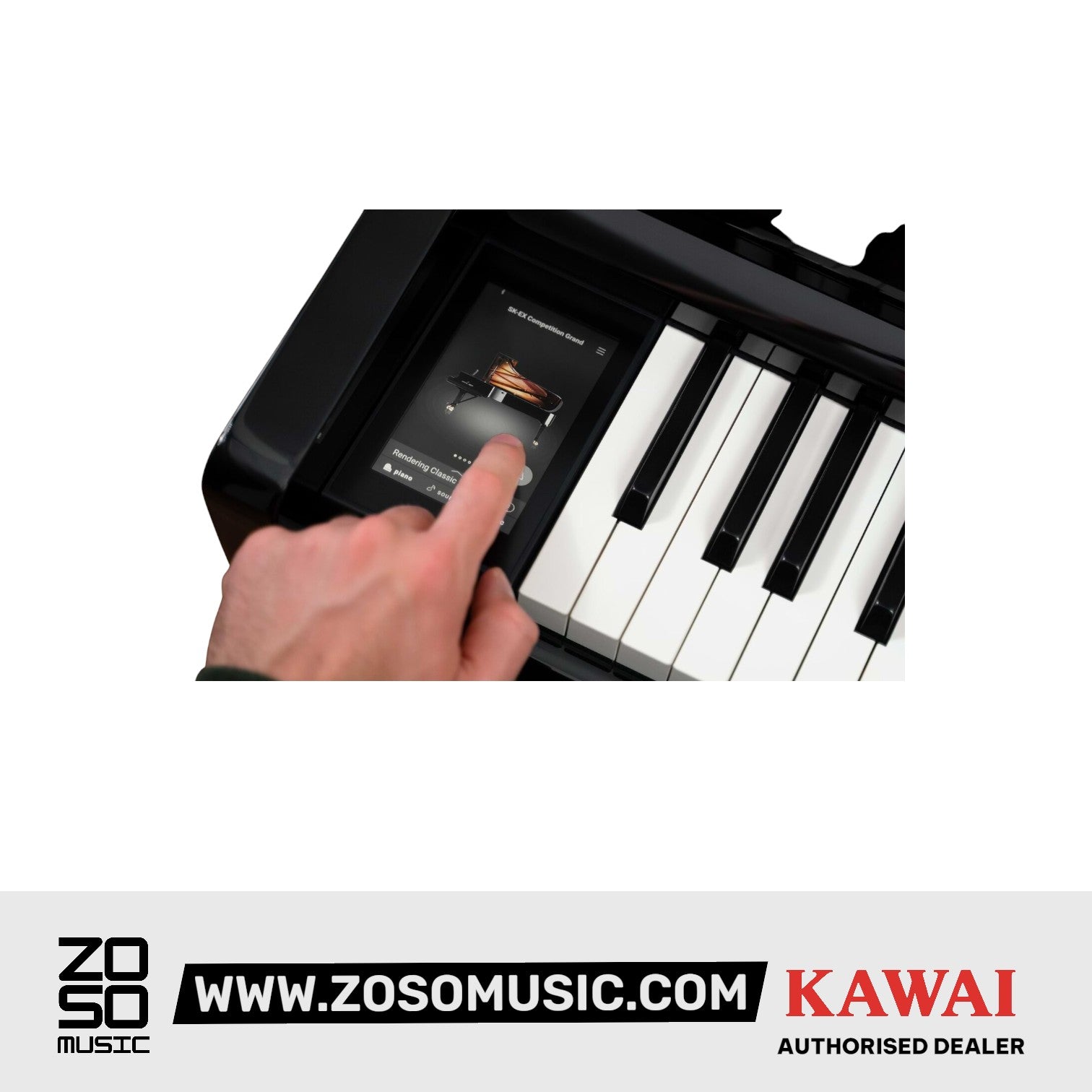 Kawai CA901 88-key Wooden-key Digital Piano - Premium Rosewood |  KAWAI |  PIANO-DIGITAL |  Zoso Music
