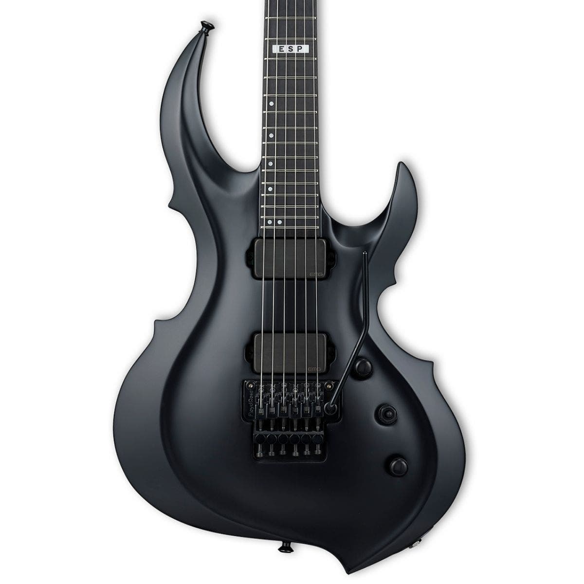 ESP E-II FRX Electric Guitar - Black Satin [Made in Japan]