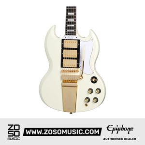 (Epiphone Inspired by Gibson Custom) Epiphone 1963 SG Custom Electric Guitar - Classic White
 | Zoso Music Sdn Bhd