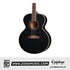 (Epiphone Inspired by Gibson Custom) Epiphone J-180 LS Acoustic-Electric Guitar - Ebony
 | Zoso Music Sdn Bhd