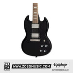 Epiphone Power Players SG Electric Guitar - Dark Matter Ebony (Gig Bag, Cable, Picks Included) | Zoso Music Sdn Bhd