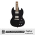 Epiphone Power Players SG Electric Guitar - Dark Matter Ebony (Gig Bag, Cable, Picks Included) | Zoso Music Sdn Bhd