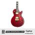 Epiphone Alex Lifeson Les Paul Custom Axcess Electric Guitar, Case Included - Ruby | Zoso Music Sdn Bhd
