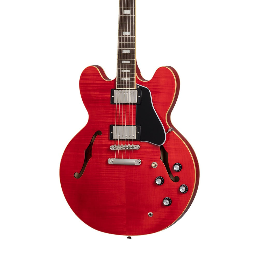 Epiphone Marty Schwartz ES-335 Semi-hollowbody Electric Guitar, Case Included - Sixties Cherry | Zoso Music Sdn Bhd