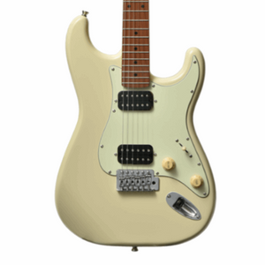 Bacchus Bst-3-rsm/m-owh Universe Series Roasted Maple Electric Guitar, Olympic White With Bag