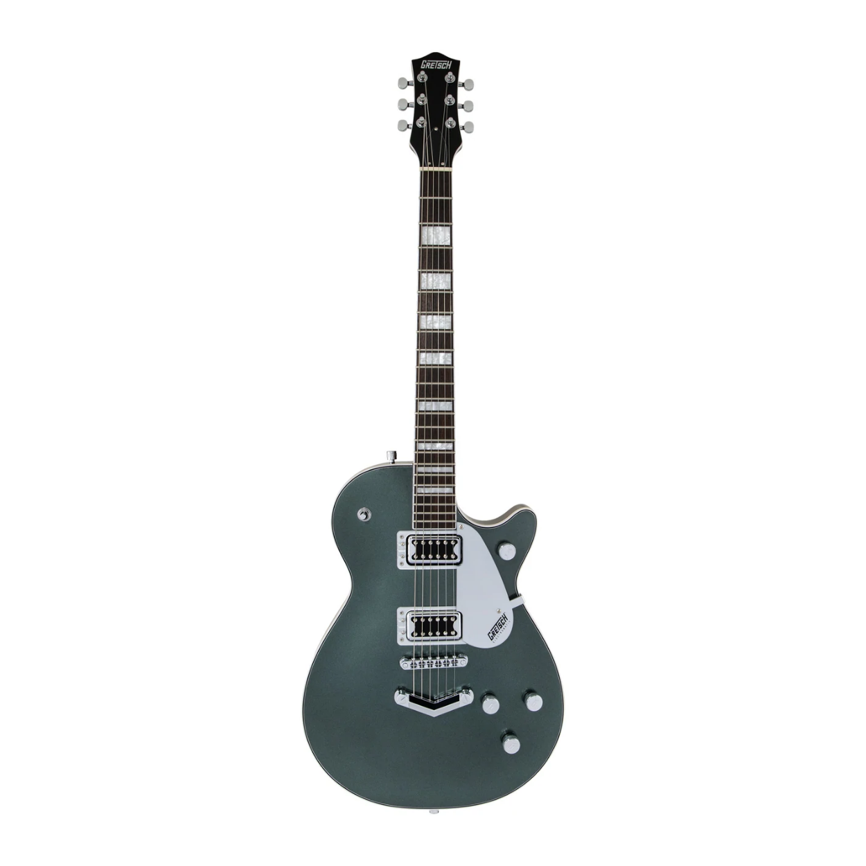 Gretsch G5220 Electromatic Jet Bt Single-cut Guitar W/v-stoptail, Jade Grey Metallic |  GRETSCH |  ELECTRIC GUITAR |  Zoso Music