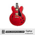 (Epiphone Inspired by Gibson Custom) Epiphone EC35559CHVGH1 1959 ES-355 Semi-Hollowbody Electric Guitar - Cherry Red | Zoso Music Sdn Bhd
