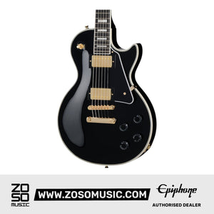 Epiphone EIGLPCEBGH1 Les Paul Custom with Premium Gigbag - Ebony | Zoso Music Sdn Bhd