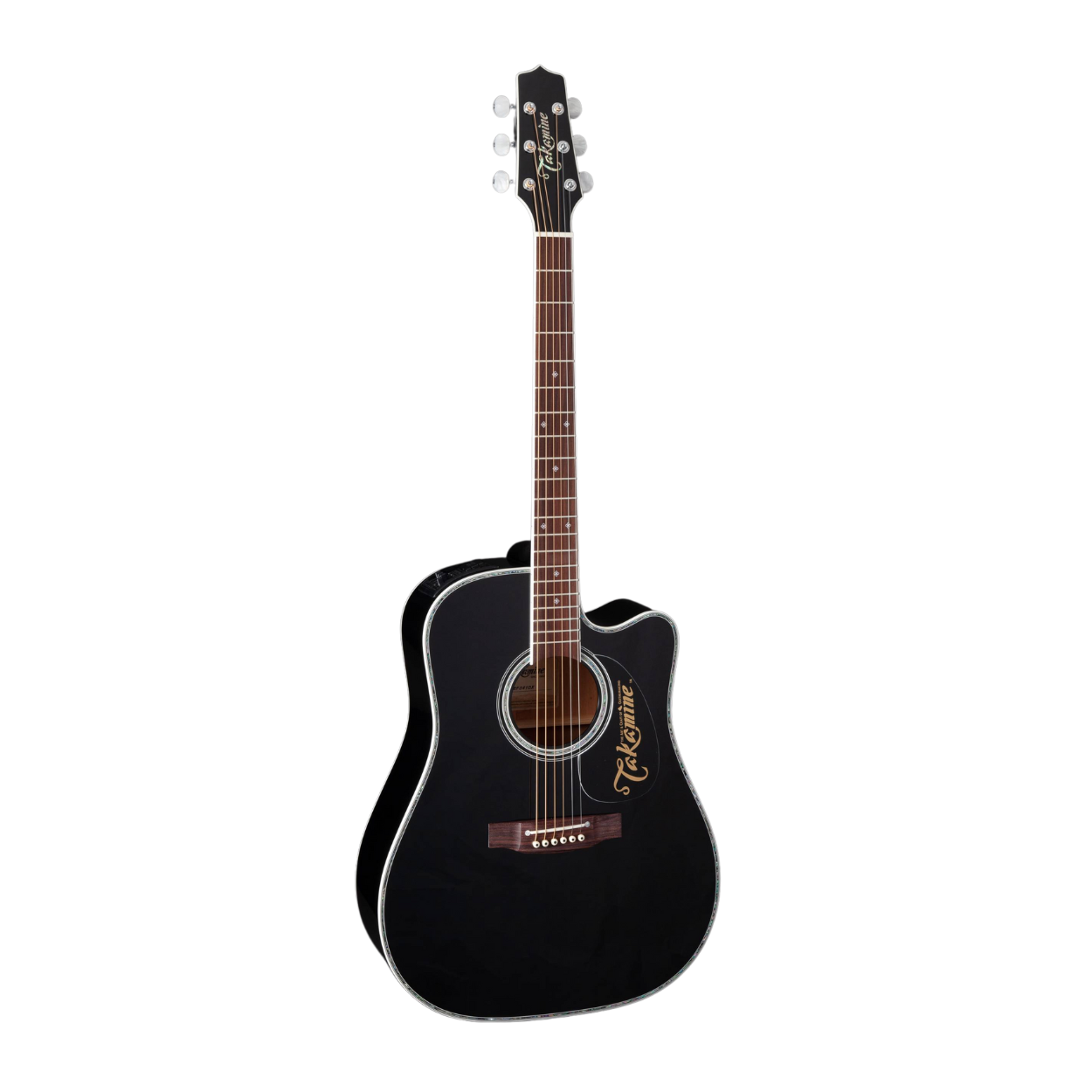 TAKAMINE EF341DX DELUXE PRO SERIES DREADNOUGHT CUTAWAY ACOUSTIC-ELECTRIC GUITAR, CT4BII PREAMP & HARD CASE (MADE IN JAPAN)