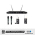 Apex APX WU-X7000 UHF Wireless Microphone System |  APEX |  WIRELESS MICROPHONE SYSTEM |  Zoso Music