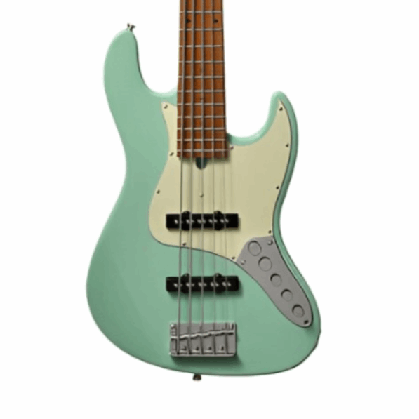 Bacchus Wjb5-630-rsm/m-act Sfg 5 String Base Universe Series Bacchus, Seafoam Green With Bag