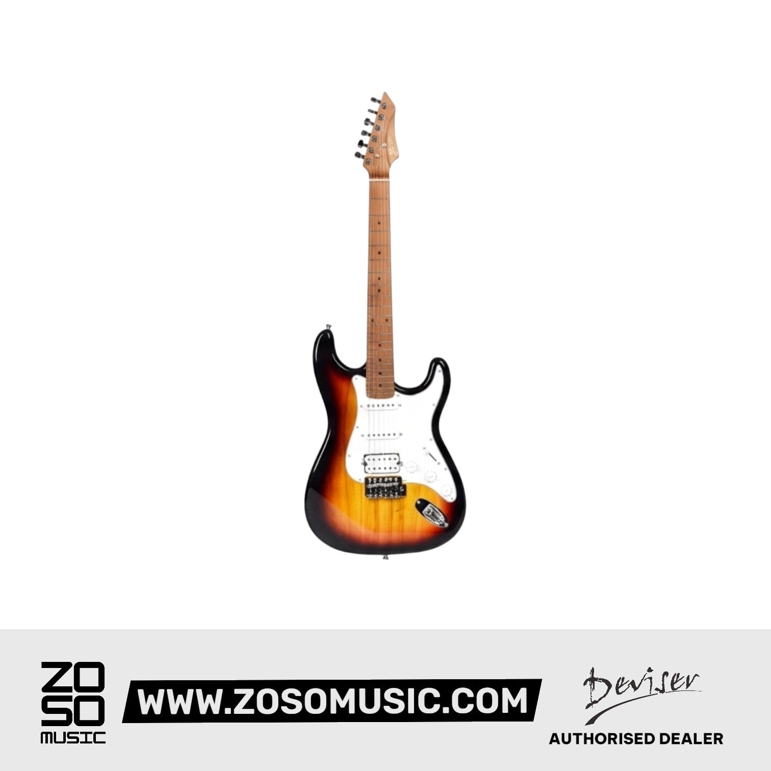 Deviser L-G2-3TS Electric Guitar, Sunburst |  DEVISER |  ELECTRIC GUITAR |  Zoso Music