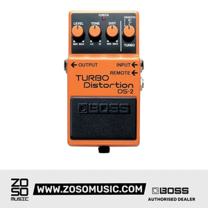 BOSS DS-2 TURBO DISTORTION PEDAL (DS2) | BOSS , Zoso Music