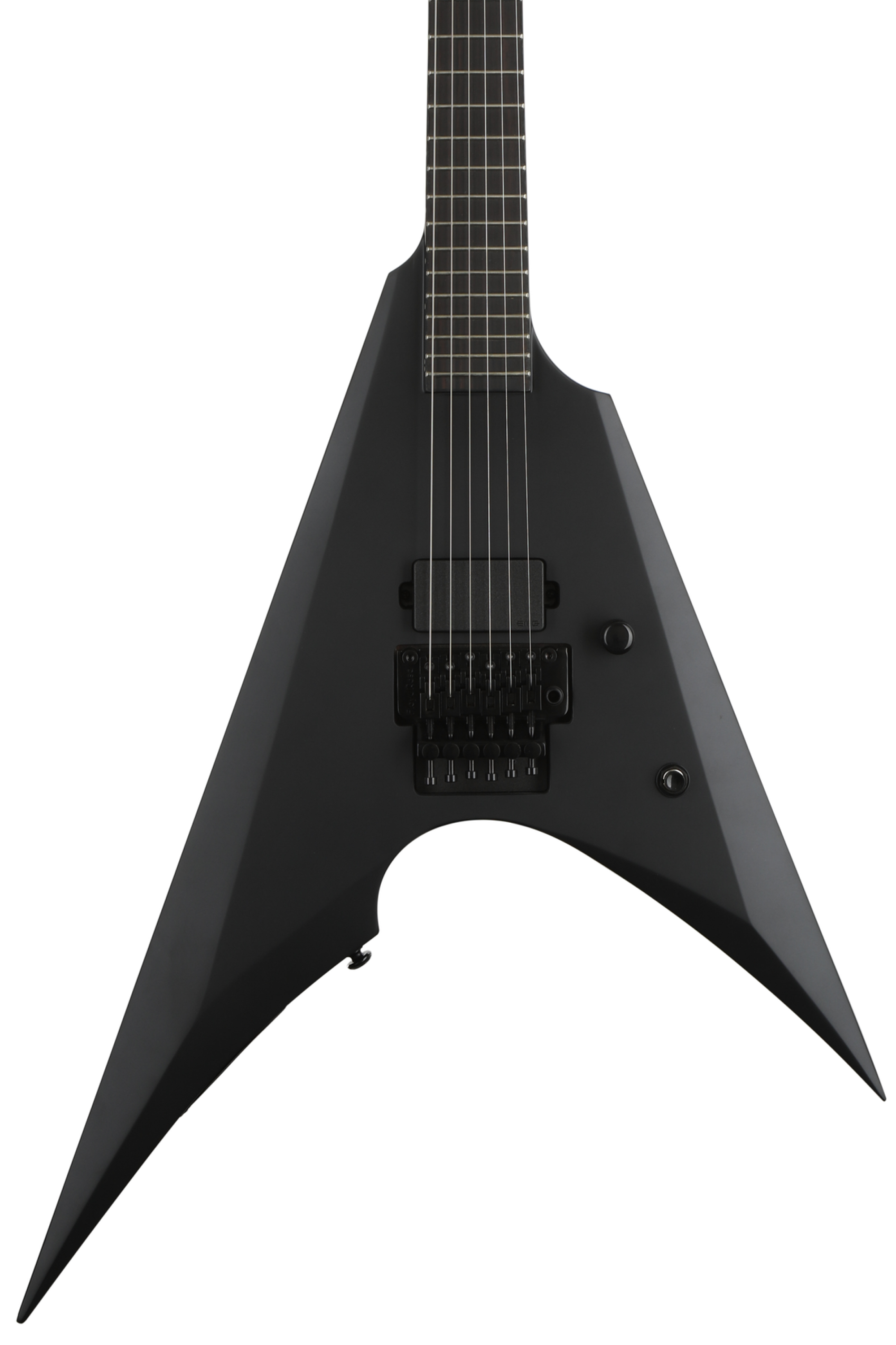 Esp LTD Arrow Black Metal Electric Guitar - Black Satin (Larrowbkmblks)