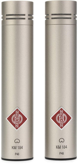 Neumann KM 184 Stereo Set Small-diaphragm Cardioid Microphone Pair - Nickel | Zoso Music Sdn Bhd