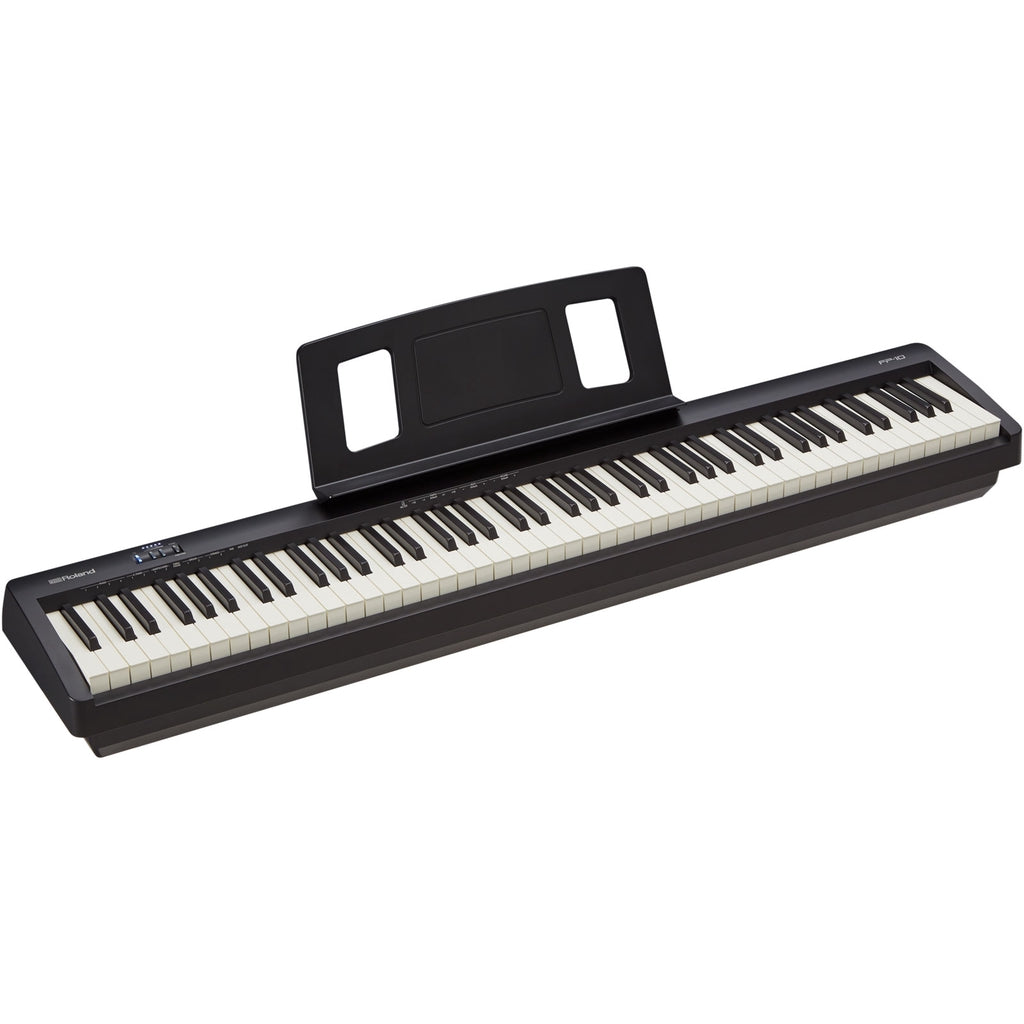 Roland FP-10 88-key Digital Piano with Roland DP-2 Pedal - Black