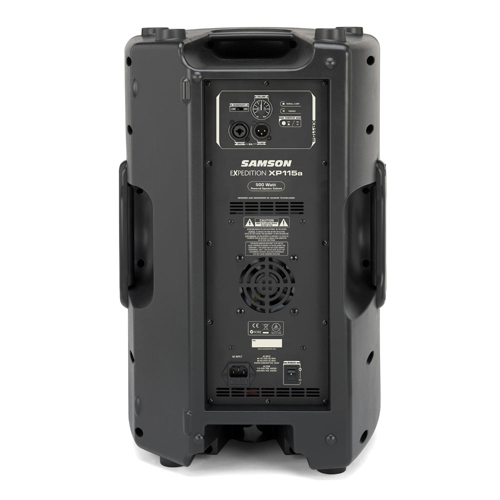 Samson Expedition XP115A Rear View Zoso Music 