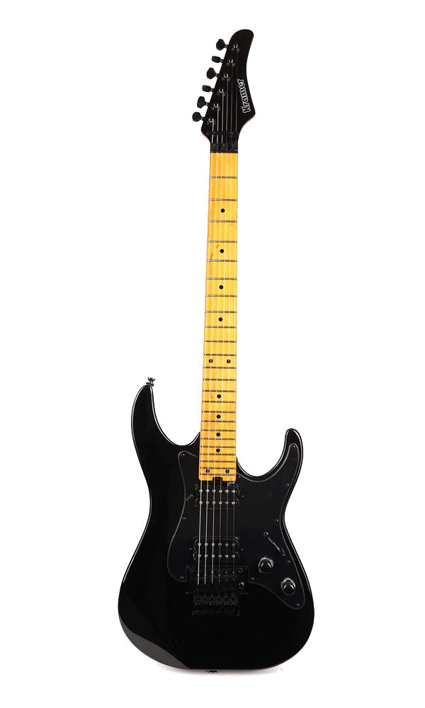 Kramer Volante HHFR Electric Guitar with Premium Bag - Intruder Black |  KRAMER |  ELECTRIC GUITAR |  Zoso Music