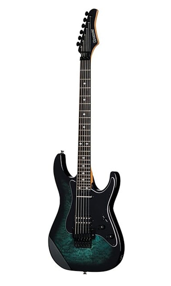 Kramer Volante Quilt HSFR Electric Guitar with Premium Bag - Aqua Burst |  KRAMER |  ELECTRIC GUITAR |  Zoso Music