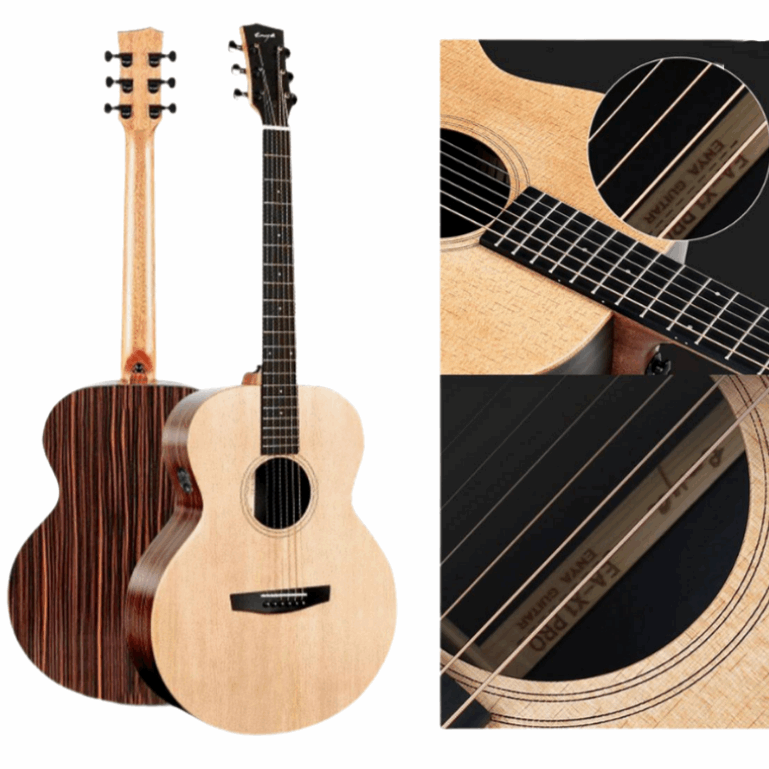 Enya EA-X1 PROe 41" Acoustic Guitar Solid Spruce And Rosewood HPL & Transacoustic Pickup Pack | ENYA , Zoso Music