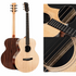 Enya EA-X1 PROe 41" Acoustic Guitar Solid Spruce And Rosewood HPL &amp; Transacoustic Pickup Pack | ENYA , Zoso Music