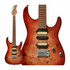 Bacchus Imperial24-bp-rsm/m Universe Series Roasted Maple Electric Guitar, Red Burst With Bag