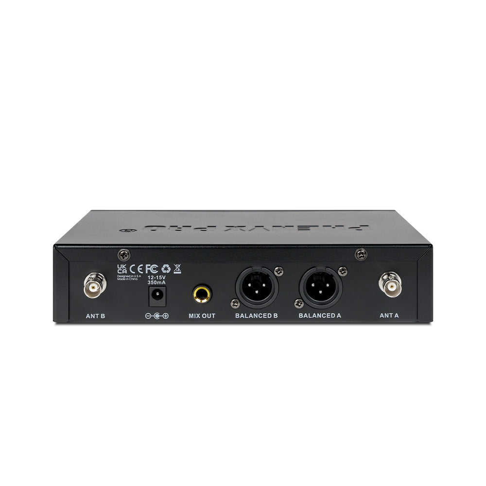 Phenyx Pro Best Budget Wireless PTU-52 Handheld UHF Wireless Microphone System, 200ft Range