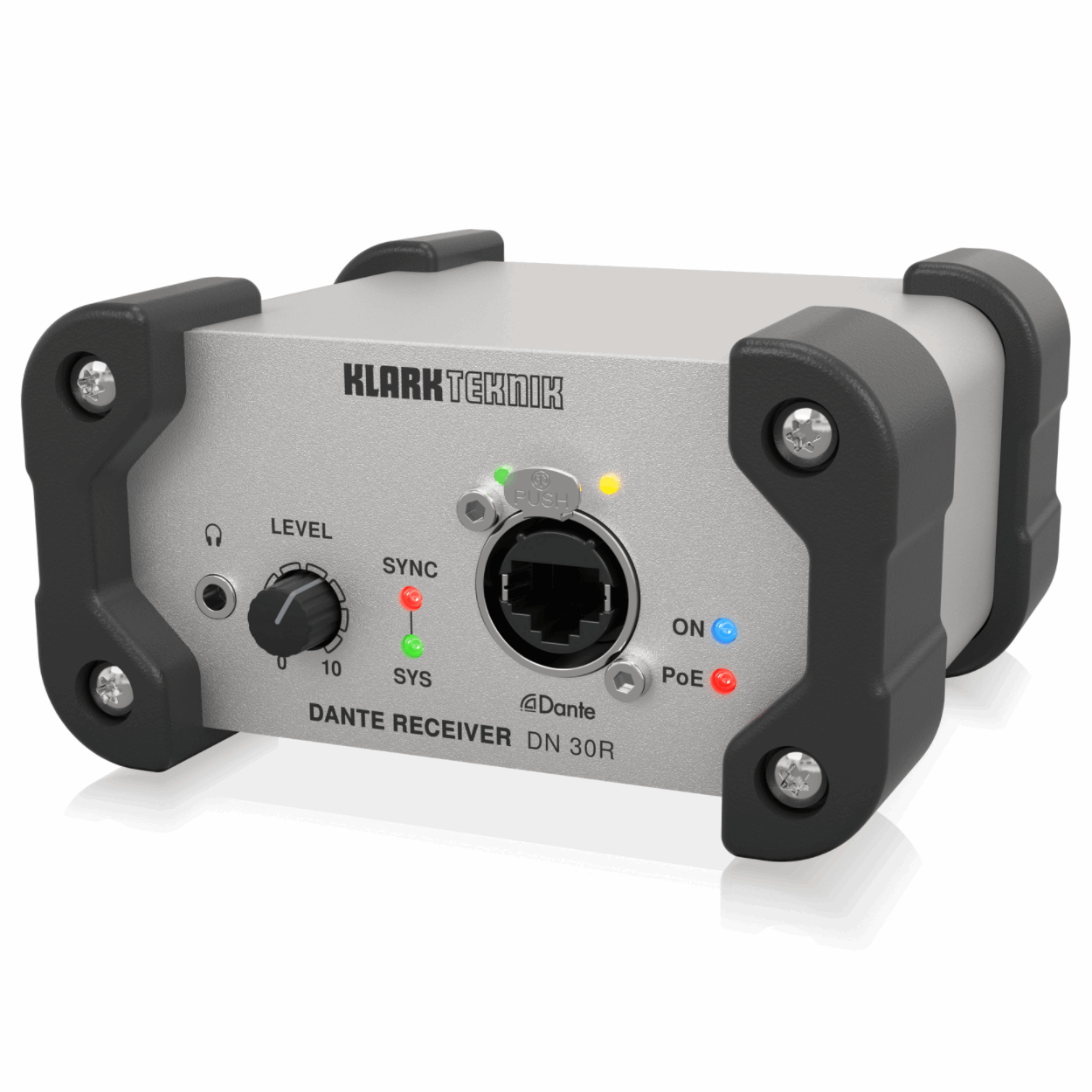 KLARK TEKNIK DN 30R 2-CHANNEL DANTE AUDIO RECEIVER