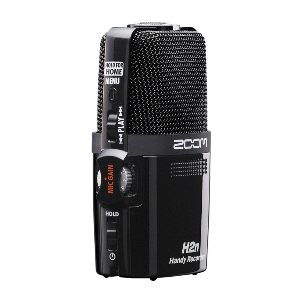 Zoom H2n Side View Zoso Music 