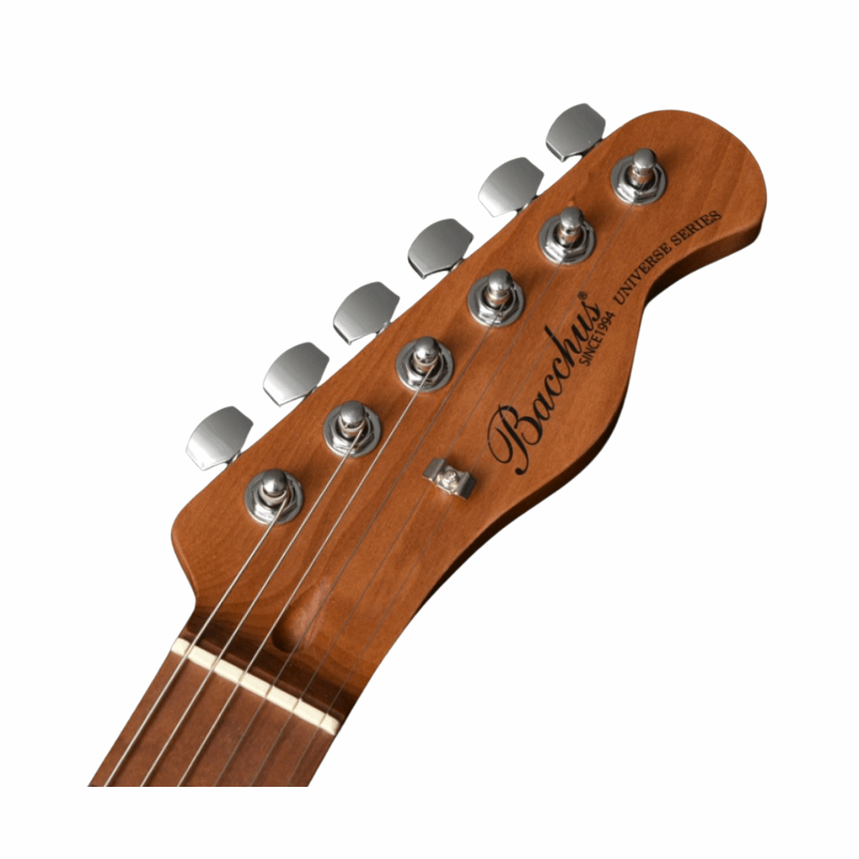 Bacchus Bte-2-rsm/m-sfg Universe Series Roasted Maple Electric Guitar, Seafoam Green With Bag