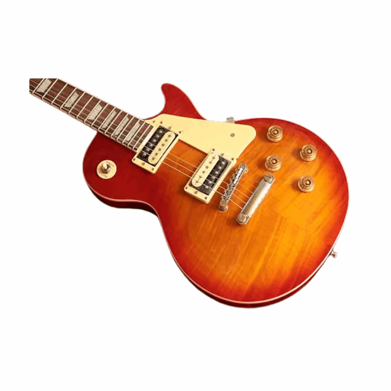 Bacchus Blp-fmh/r Cs Universe Series Electric Guitar, Cherry Sunburst With Bag