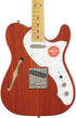 Squier Classic Vibe 60s Telecaster Thinline Electric Guitar, Maple FB, Natural