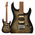 Bacchus Imperial24-bp-rsm/m Universe Series Roasted Maple Electric Guitar, Black Burst With Bag