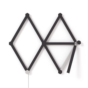 Nanoleaf Lines 60 Degrees Skins - Matte Black (9 Pack) |  NANOLEAF |  LIGHTING - SMART LED |  Zoso Music