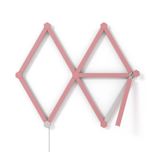 Nanoleaf Lines 60 Degrees Skins - Matte Pink (9 Pack) |  NANOLEAF |  LIGHTING - SMART LED |  Zoso Music