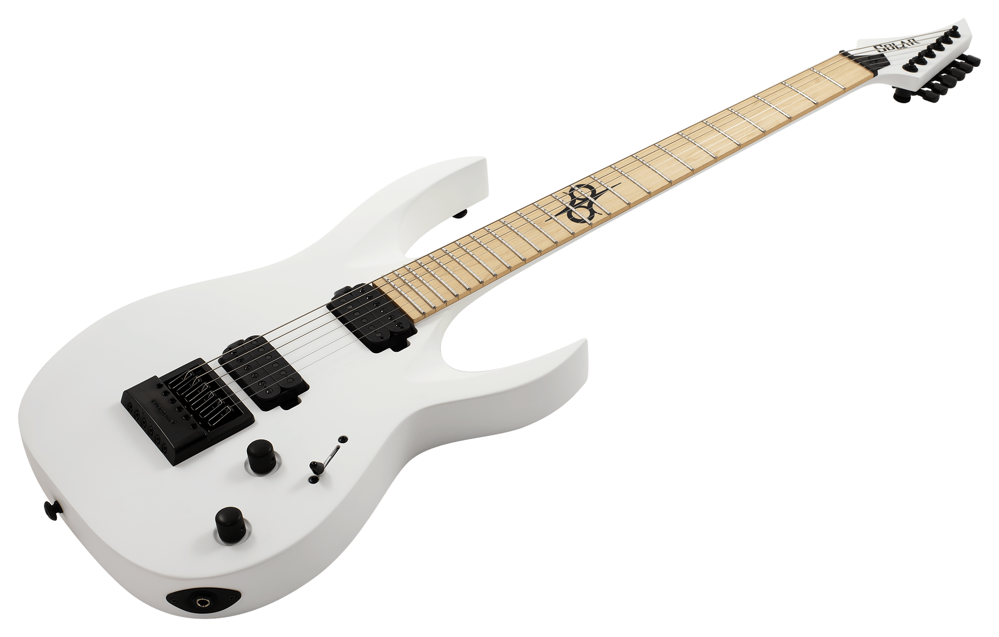 Solar A1.6W White Matte Electric Guitar |  SOLAR |  ELECTRIC GUITAR |  Zoso Music