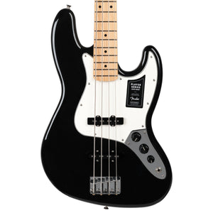 Fender Player Jazz Bass Guitar, Maple FB, Black |  FENDER |  BASS GUITAR |  Zoso Music