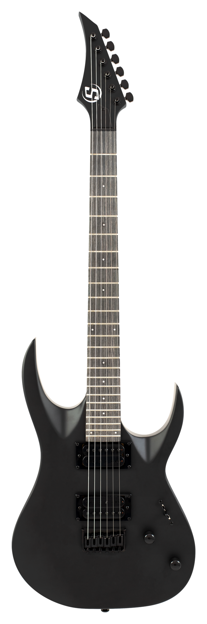 S by Solar AB4.6C Carbon Black Matte Electric Guitar |  S BY SOLAR |  ELECTRIC GUITAR |  Zoso Music