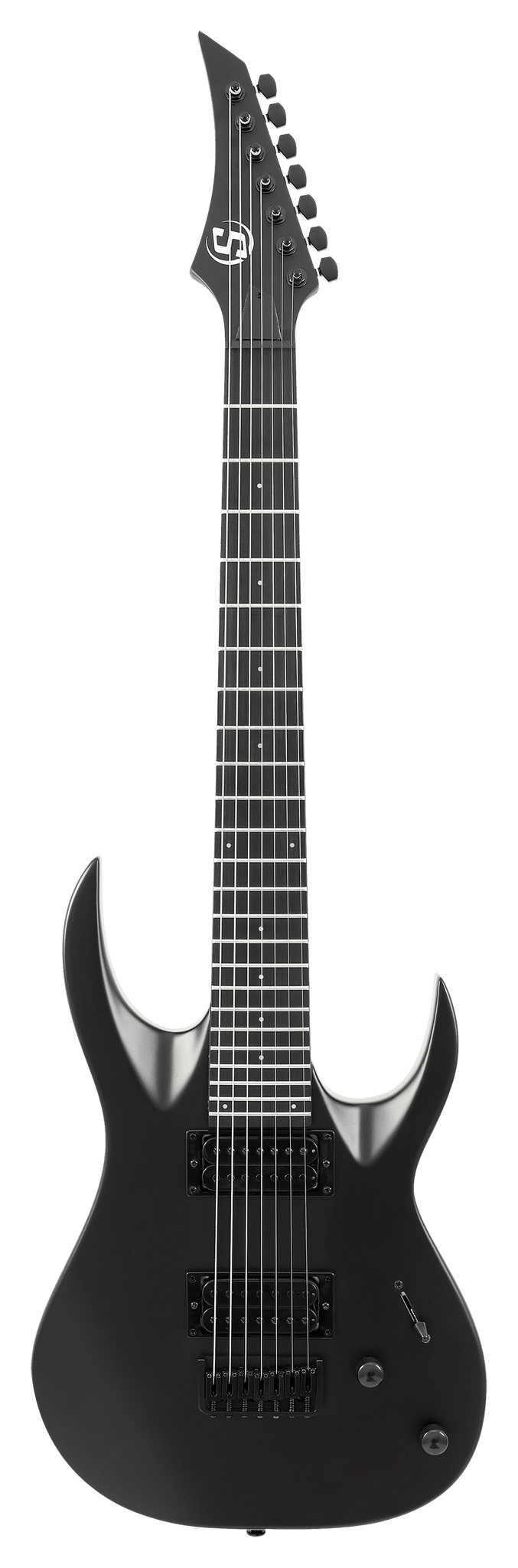 S by Solar AB4.7C – 7 String Carbon Black Matte Electric Guitar |  S BY SOLAR |  ELECTRIC GUITAR |  Zoso Music