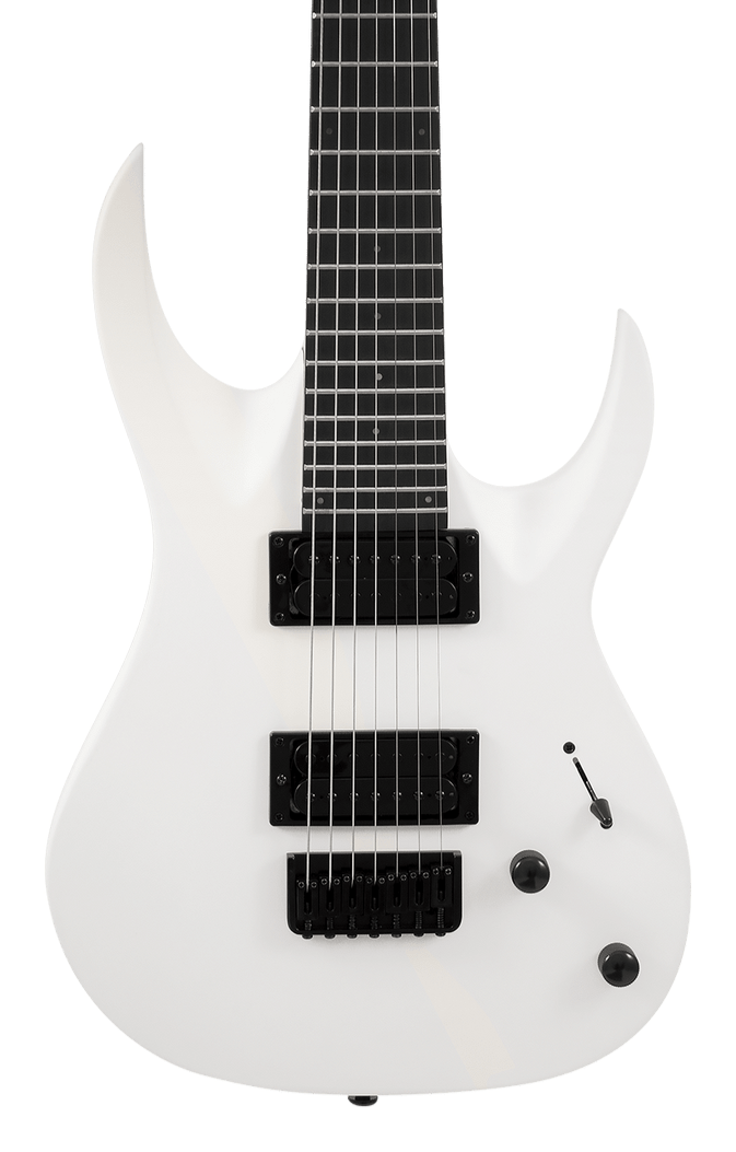 S by Solar AB4.7W – 7 String White Matte Electric Guitar | Zoso Music Sdn Bhd