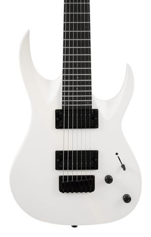 S by Solar AB4.7W – 7 String White Matte Electric Guitar | Zoso Music Sdn Bhd
