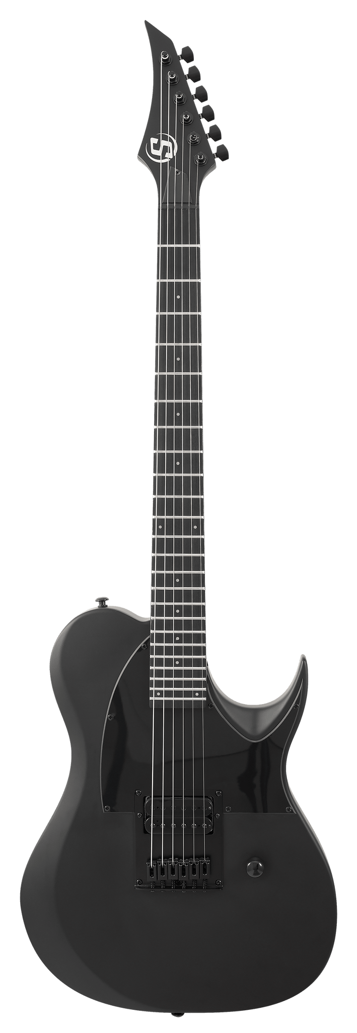 S by Solar TB4.61C – Single Pickup – Carbon Black Matte Electric Guitar