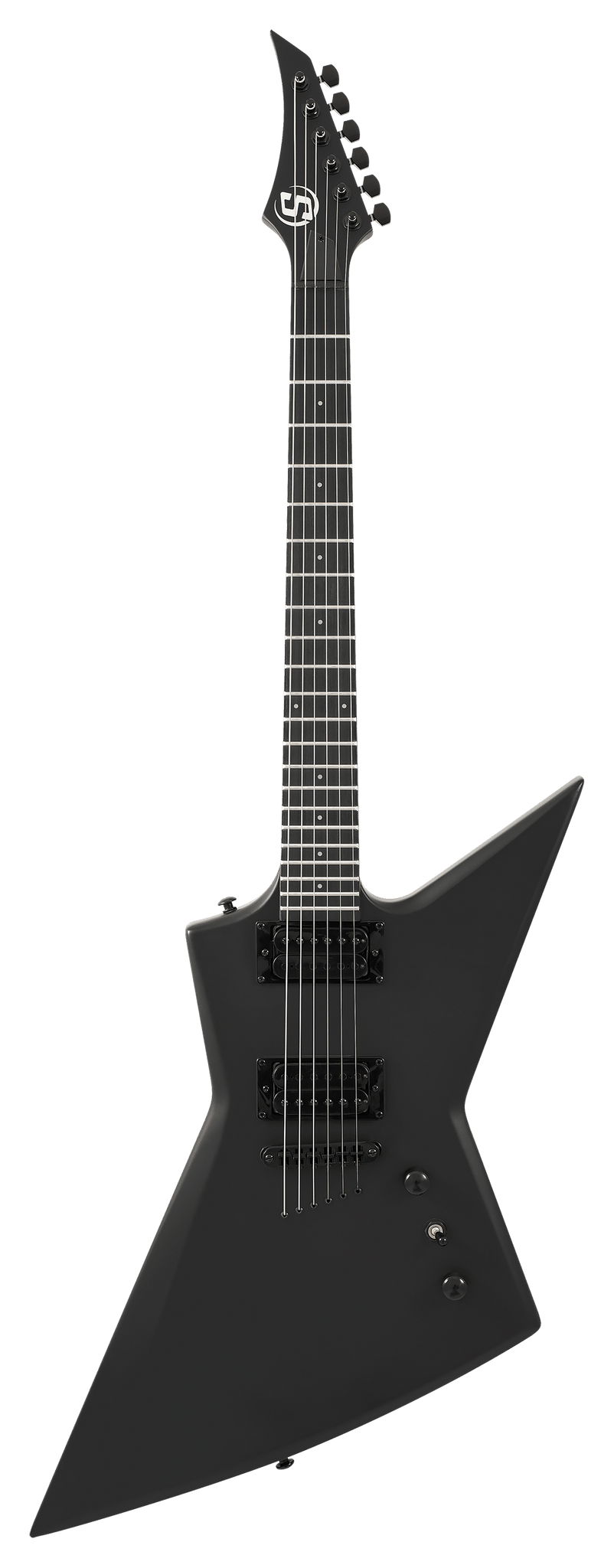 S by Solar EB4.6C – Carbon Black Matte Electric Guitar |  S BY SOLAR |  ELECTRIC GUITAR |  Zoso Music