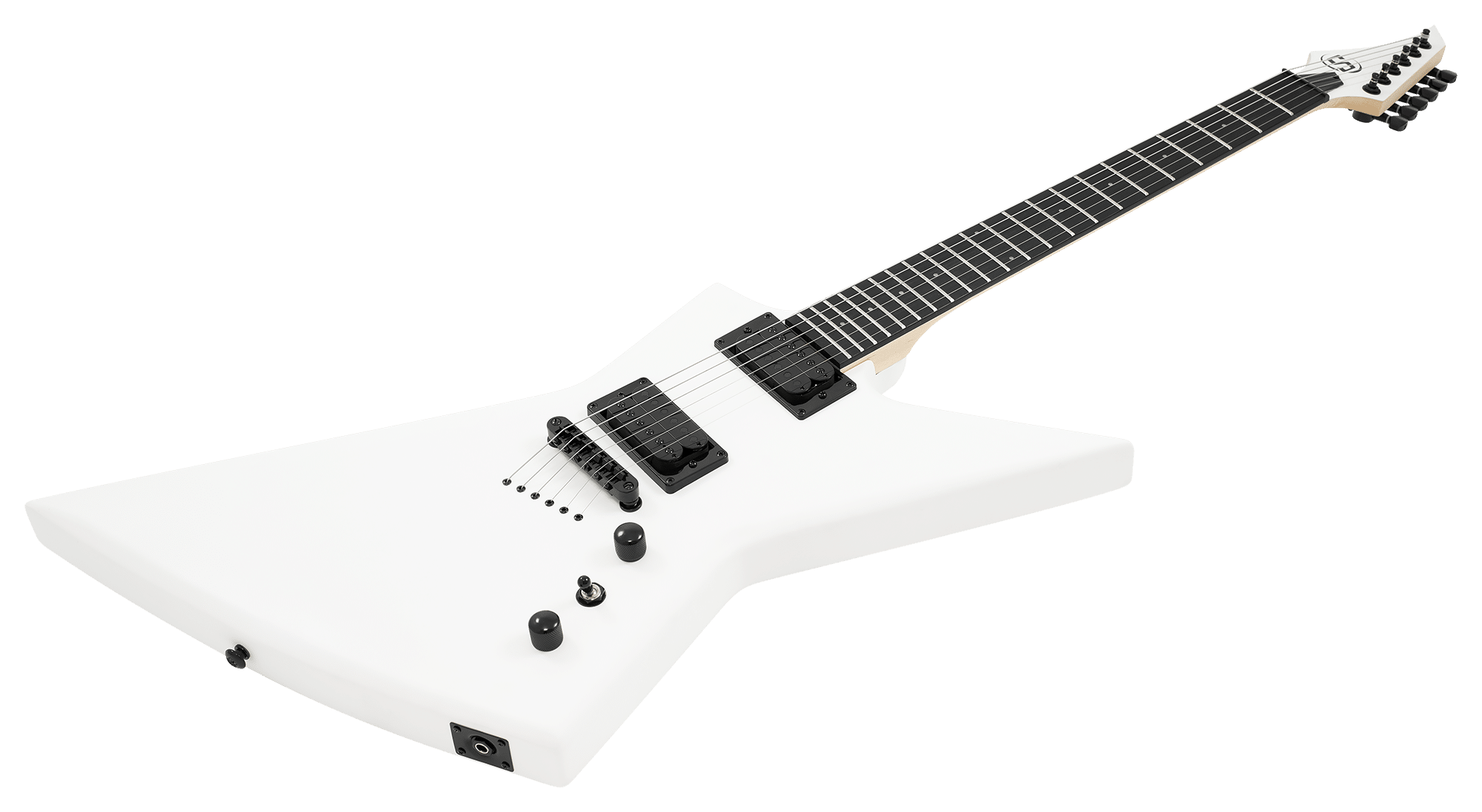 S by Solar EB4.6W – White Matte Electric Guitar