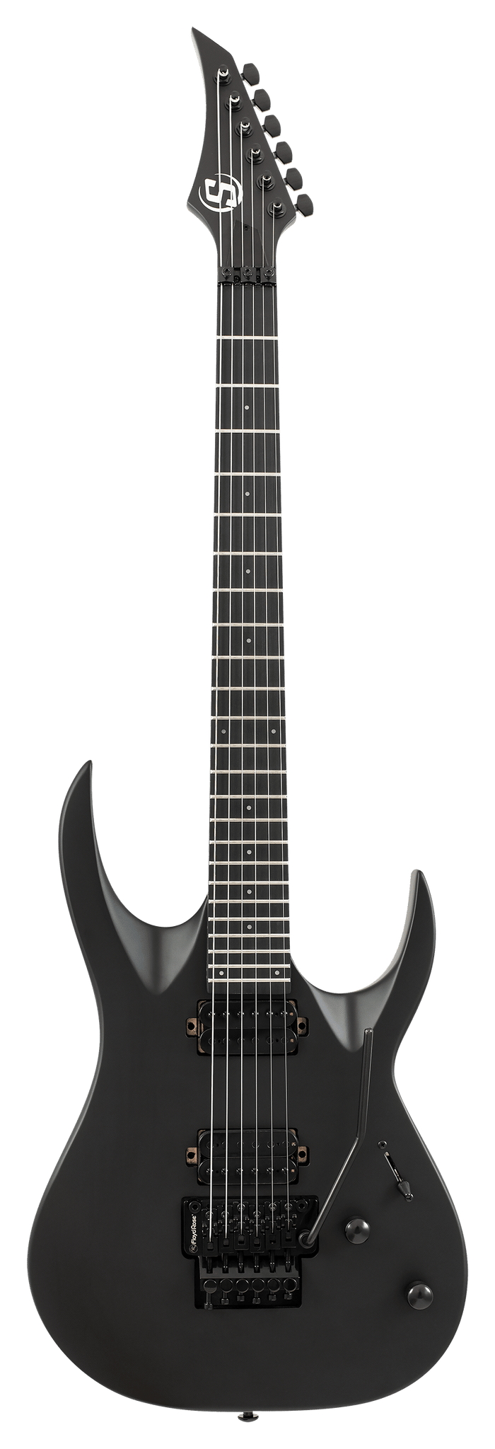 S by Solar AB4.6FRC Carbon Black Matte Electric Guitar
