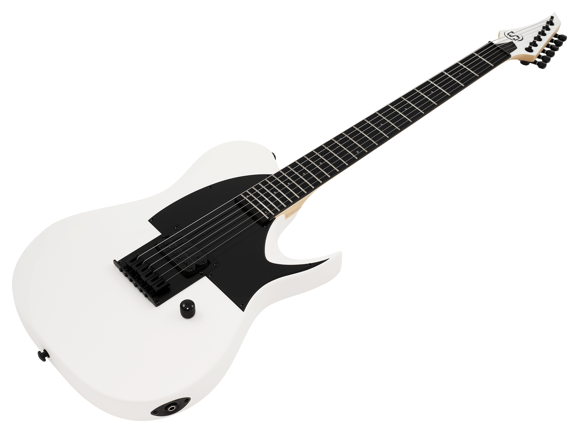 S by Solar TB4.61W – Single Pickup – White Electric Guitar