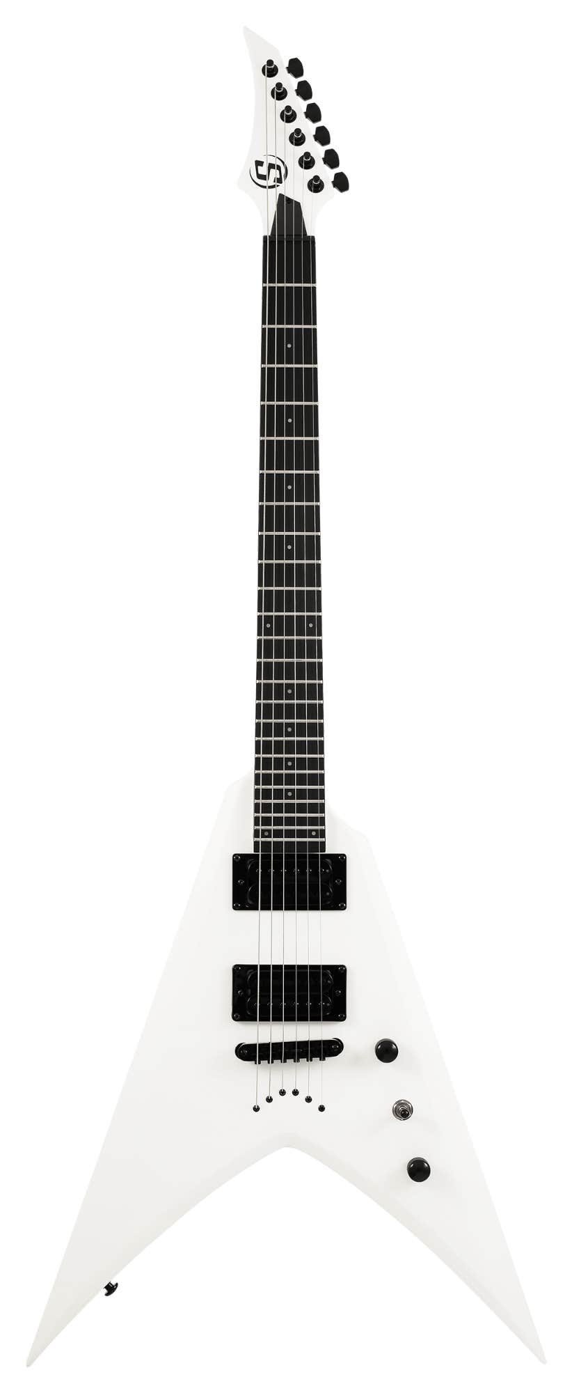 S by Solar VB4.6W – White Electric Guitar |  S BY SOLAR |  ELECTRIC GUITAR |  Zoso Music